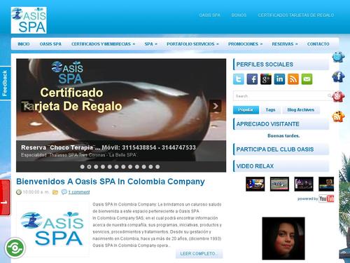 Oasis SPA: The Oasis SPA In Colombia Company