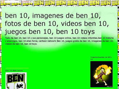 ben 10, imagenes de ben 10, fotos de ben 10, videos ben 10, juegos ben 10, ben 10 toys