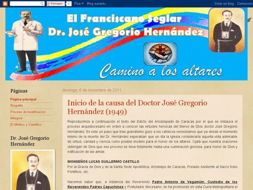 franciscano seglar Dr. Jose Gregorio Hernandez