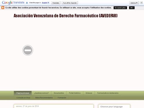 Asociación Venezolana de Derecho Farmacéutico (AVEDEFAR) 