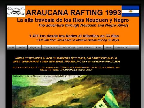 Araucana Rafting 1993
