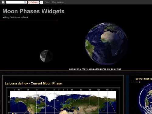 Moon Phases Widgets