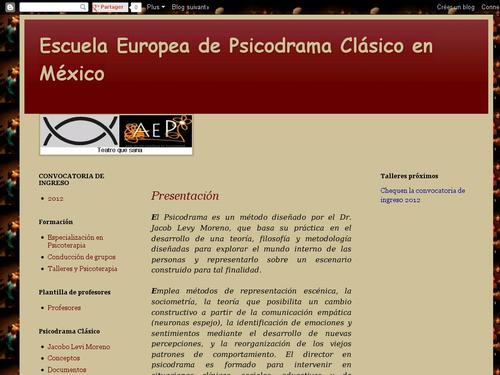 Escuela Europea de Psicodrama Clásico en México