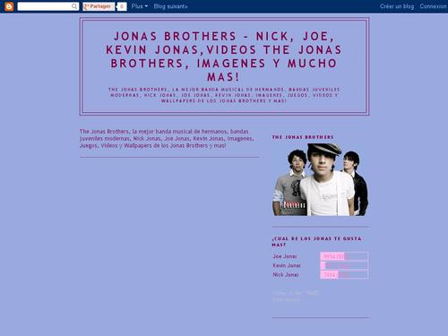Jonas Brothers - Nick, Joe, Kevin Jonas,Videos The Jonas Brothers, Imagenes y mucho mas!
