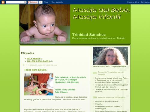 Masaje del bebe, masaje infantil