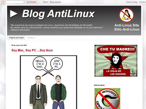 Pagina AntiLinux