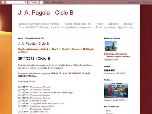 J.A. Pagola - Ciclo B
