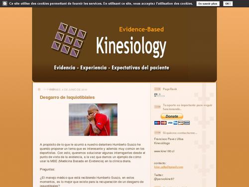 Kinesiología y Evidence-Based Practice