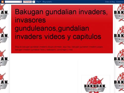 Bakugan gundalian invaders, invasores gunduleanos,gundalian invaders videos y capitulos