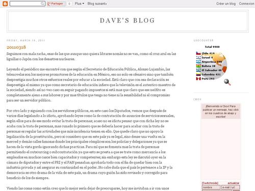 Dave's blog