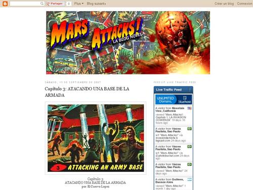 MARS ATTACK! La Blog Novela