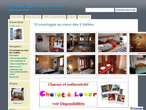 Chalet laura - 10 couchages 3 vallees