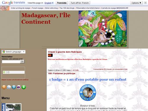 Madagascar, l'île Continent