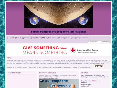 Forum Politique Francophone international 
