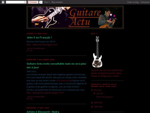 Guitare-Actu