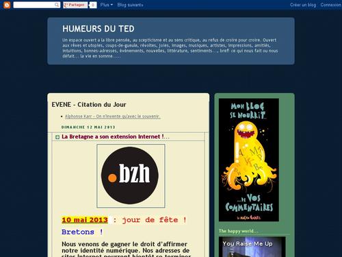 Humeurs du Ted