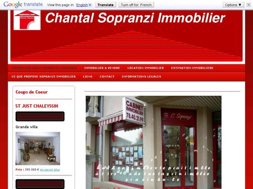 Chantal Sopranzi Immobilier