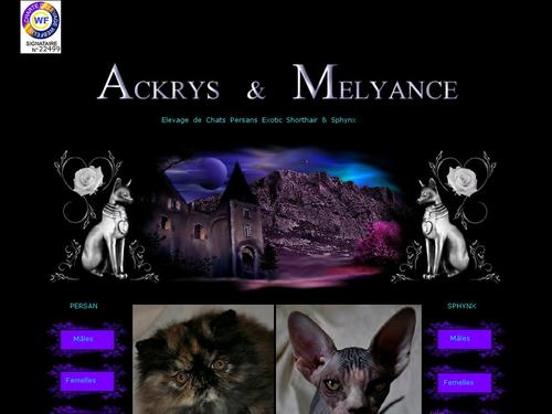 Ackrys et Melyance