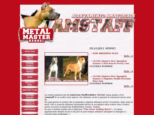 Metal Master Kennel American Staffordshire Terrier
