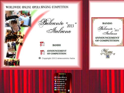 Worldwide Online opera Singing Competition