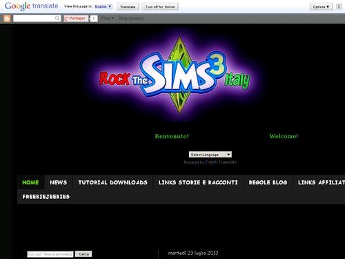 Rock the sims Italy