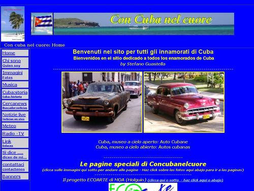 Con Cuba nel cuore - un sito dedicato agli innamorati dell'isola caraibica