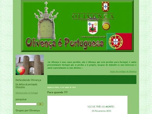 Olivença é Portuguesa