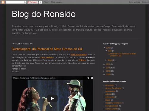 Blog do Ronaldo