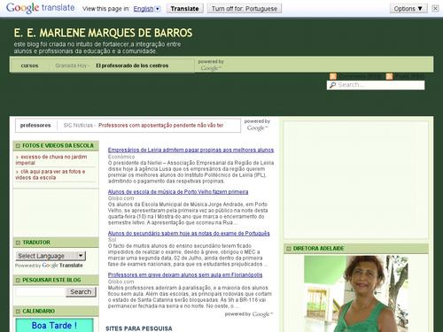 E. E. MARLENE MARQUES DE BARROS