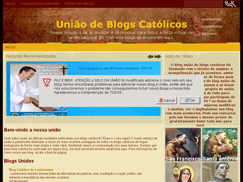 União de Blogs Católicos