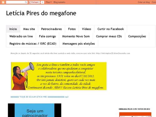 Letícia Pires do Megafone
