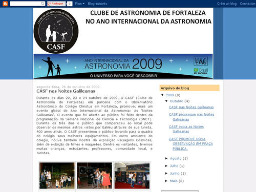 CASF no Ano Internacional da Astronomia