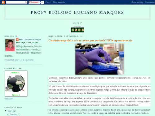 Profº Biólogo Luciano Marques